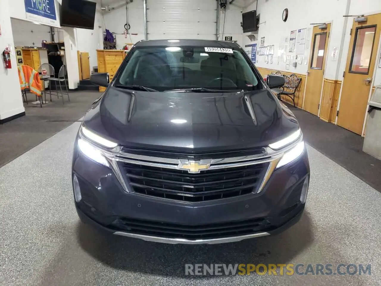 5 fotografías del automóvil dañado 3GNAXKEV6NS212540 CHEVROLET EQUINOX 2022