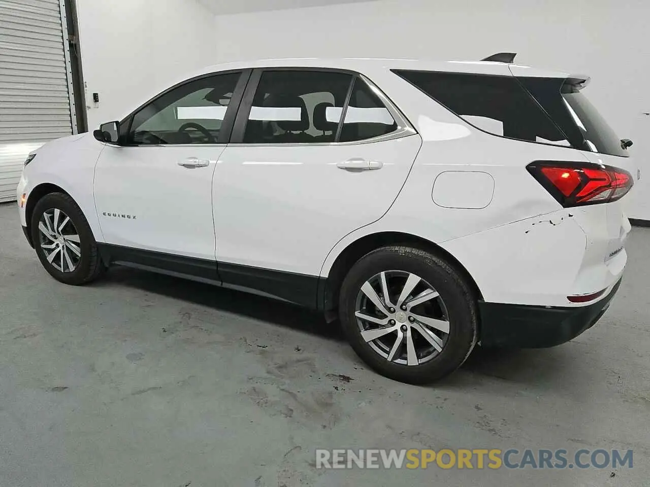 2 fotografías del automóvil dañado 3GNAXKEV7NL138281 CHEVROLET EQUINOX 2022