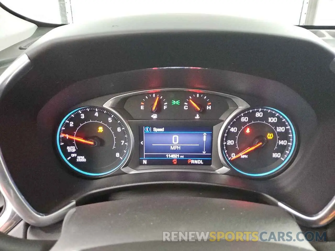 9 fotografías del automóvil dañado 3GNAXKEV7NL138281 CHEVROLET EQUINOX 2022