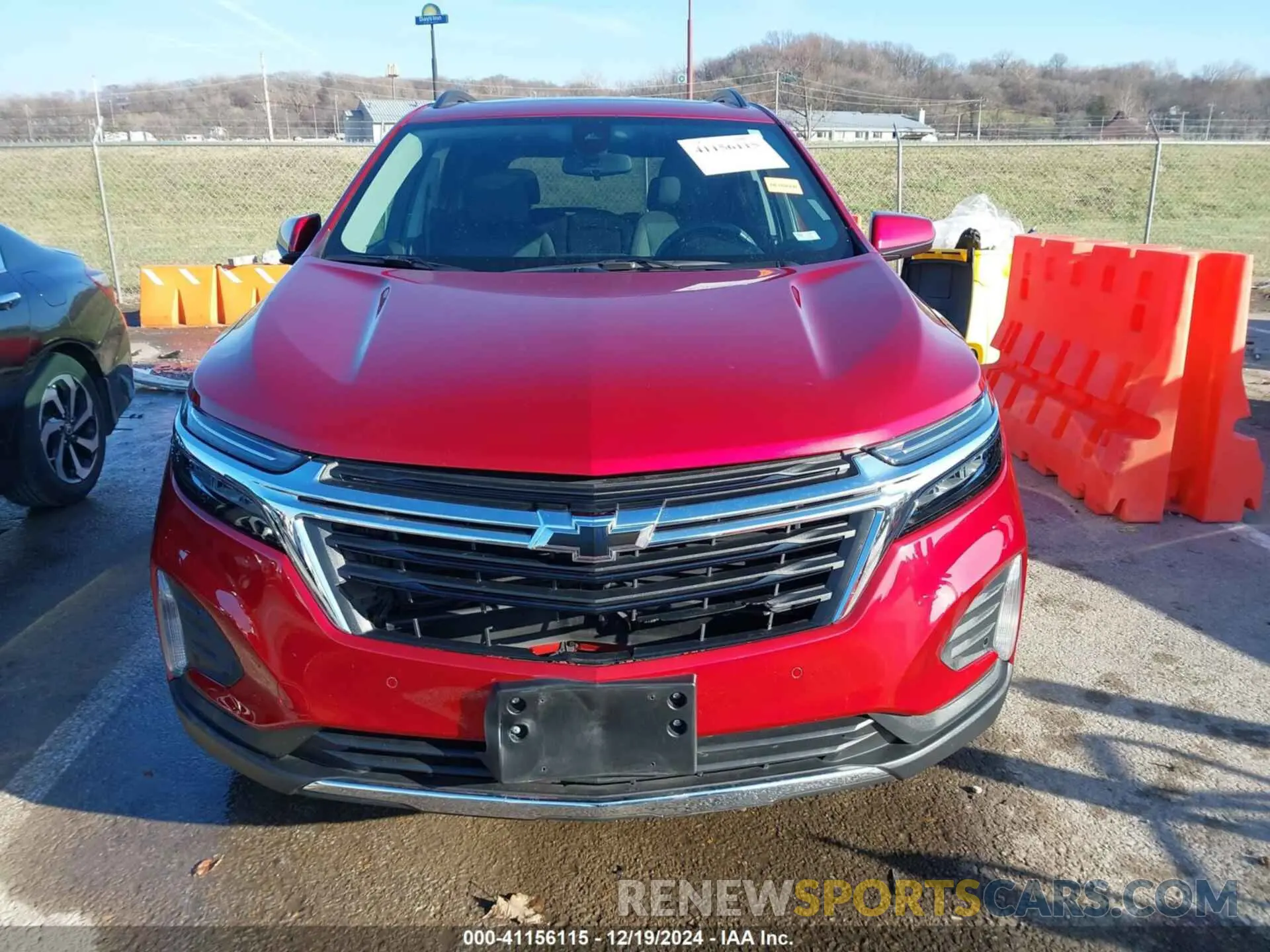 12 fotografías del automóvil dañado 3GNAXKEV7NL163293 CHEVROLET EQUINOX 2022