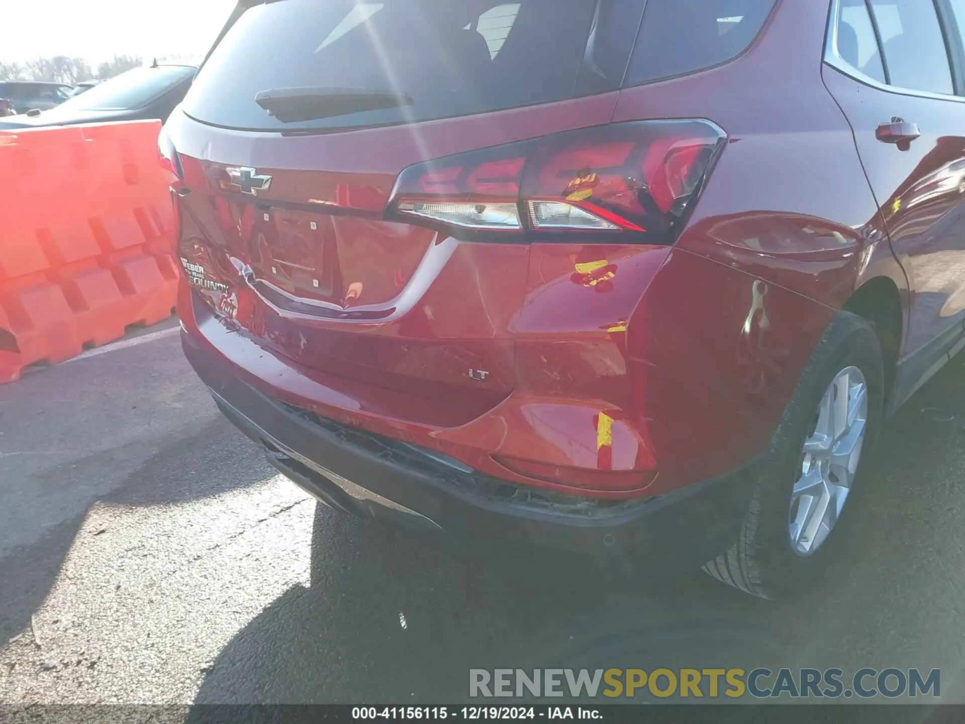 17 fotografías del automóvil dañado 3GNAXKEV7NL163293 CHEVROLET EQUINOX 2022