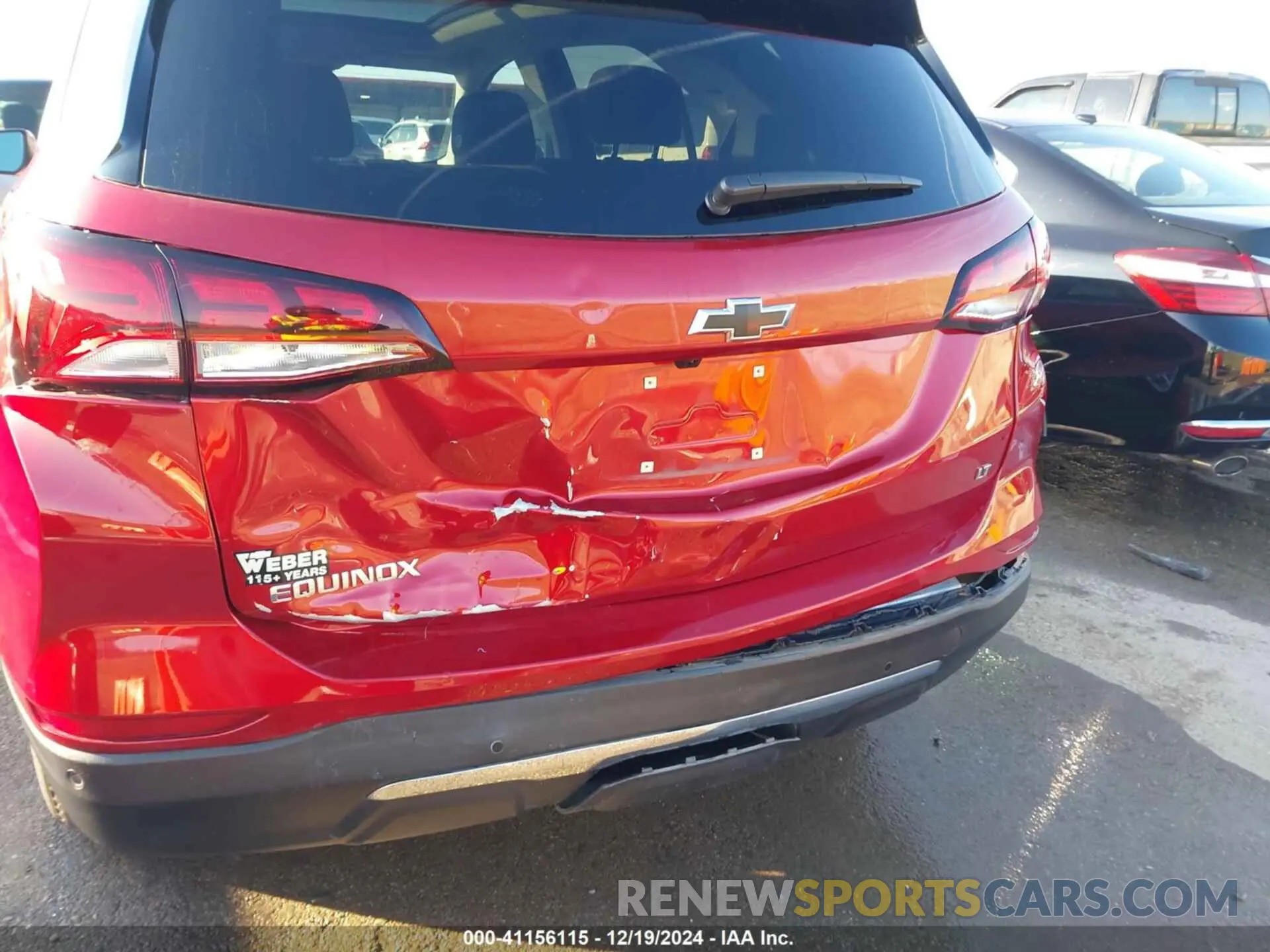 18 fotografías del automóvil dañado 3GNAXKEV7NL163293 CHEVROLET EQUINOX 2022