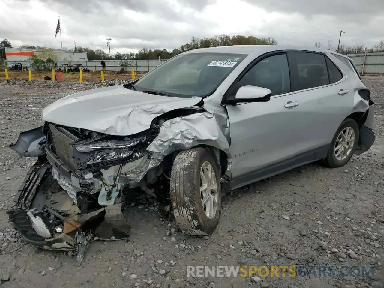 1 fotografías del automóvil dañado 3GNAXKEV7NL208720 CHEVROLET EQUINOX 2022
