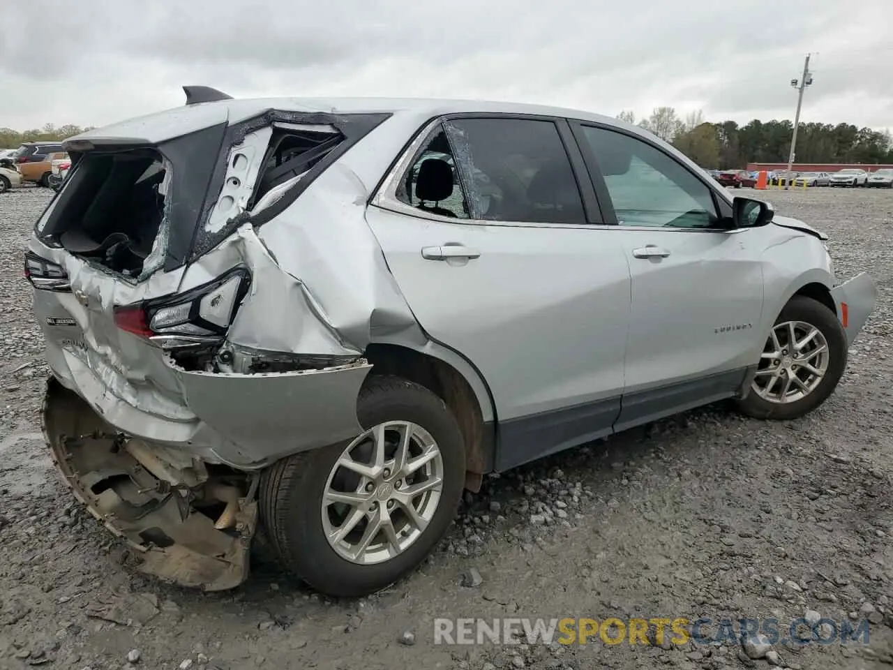 3 fotografías del automóvil dañado 3GNAXKEV7NL208720 CHEVROLET EQUINOX 2022