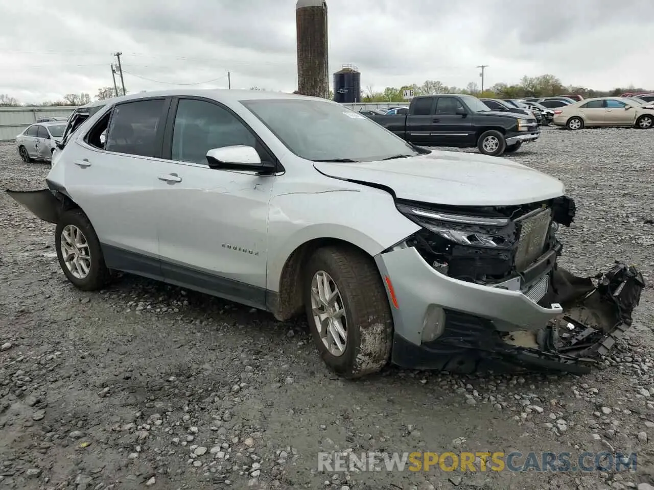 4 fotografías del automóvil dañado 3GNAXKEV7NL208720 CHEVROLET EQUINOX 2022