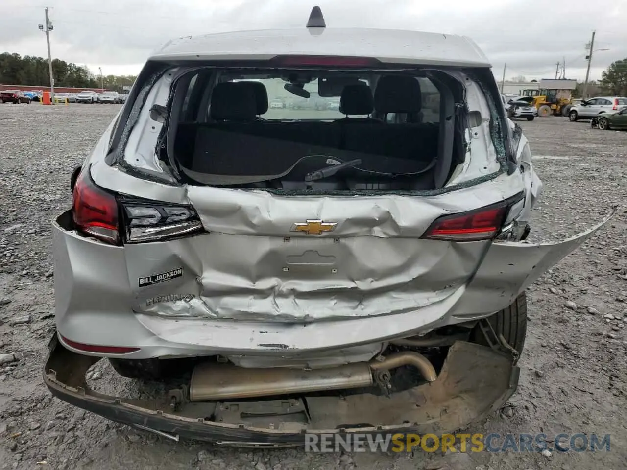 6 fotografías del automóvil dañado 3GNAXKEV7NL208720 CHEVROLET EQUINOX 2022