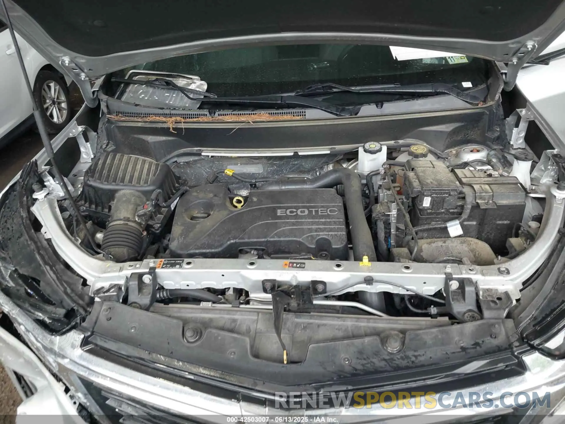 10 fotografías del automóvil dañado 3GNAXKEV7NL211312 CHEVROLET EQUINOX 2022