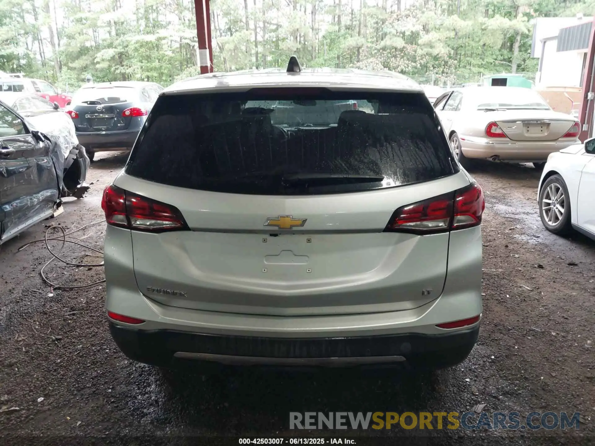 16 fotografías del automóvil dañado 3GNAXKEV7NL211312 CHEVROLET EQUINOX 2022