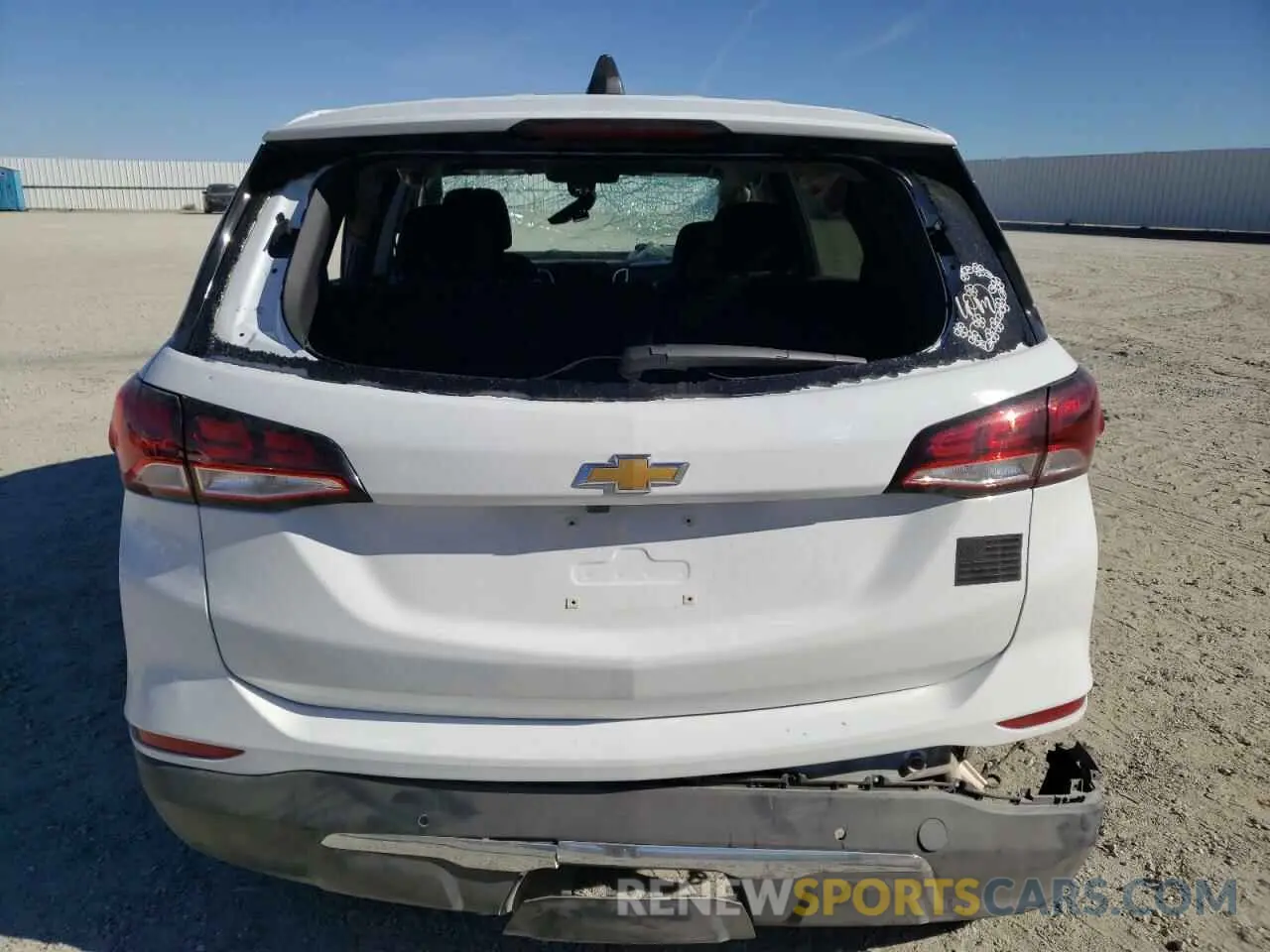 6 fotografías del automóvil dañado 3GNAXKEV7NL288844 CHEVROLET EQUINOX 2022
