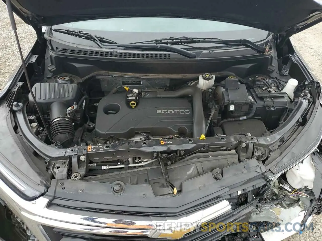 12 fotografías del automóvil dañado 3GNAXKEV7NS201191 CHEVROLET EQUINOX 2022