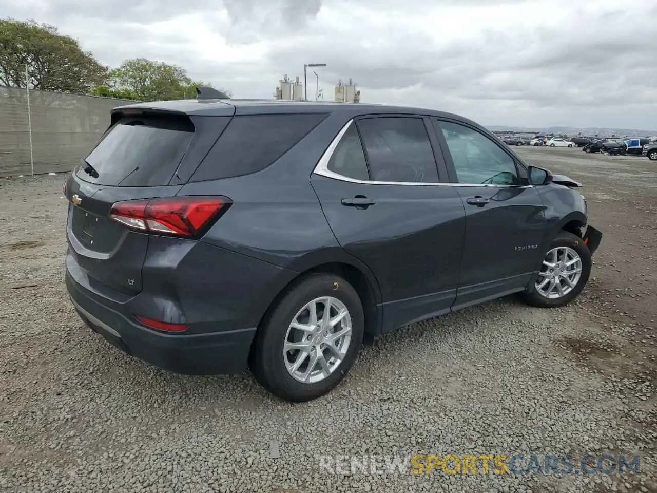 3 fotografías del automóvil dañado 3GNAXKEV7NS201191 CHEVROLET EQUINOX 2022