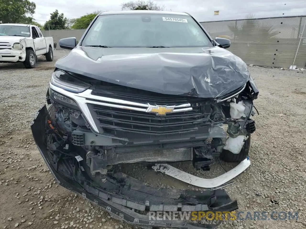 5 fotografías del automóvil dañado 3GNAXKEV7NS201191 CHEVROLET EQUINOX 2022