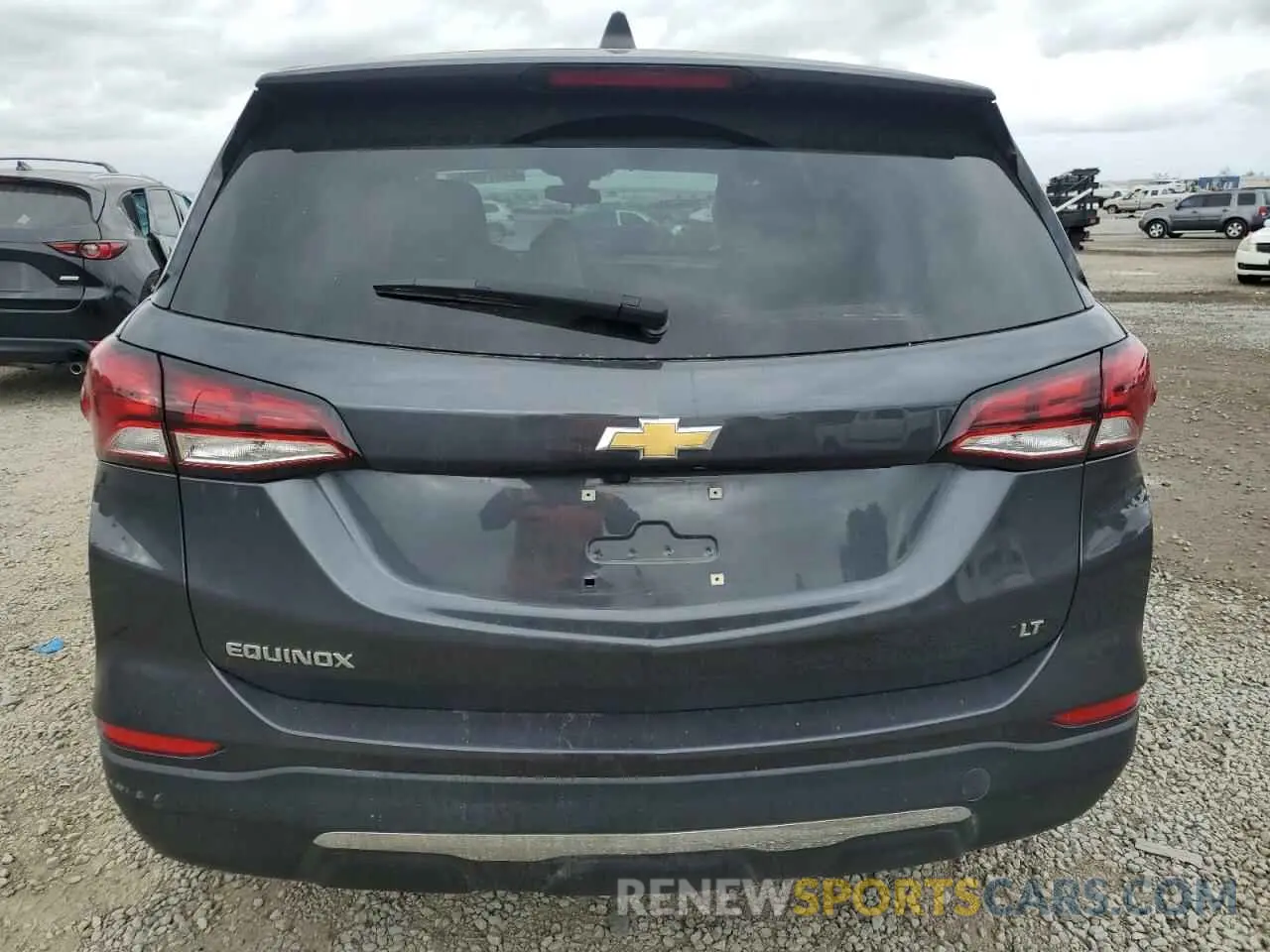 6 fotografías del automóvil dañado 3GNAXKEV7NS201191 CHEVROLET EQUINOX 2022