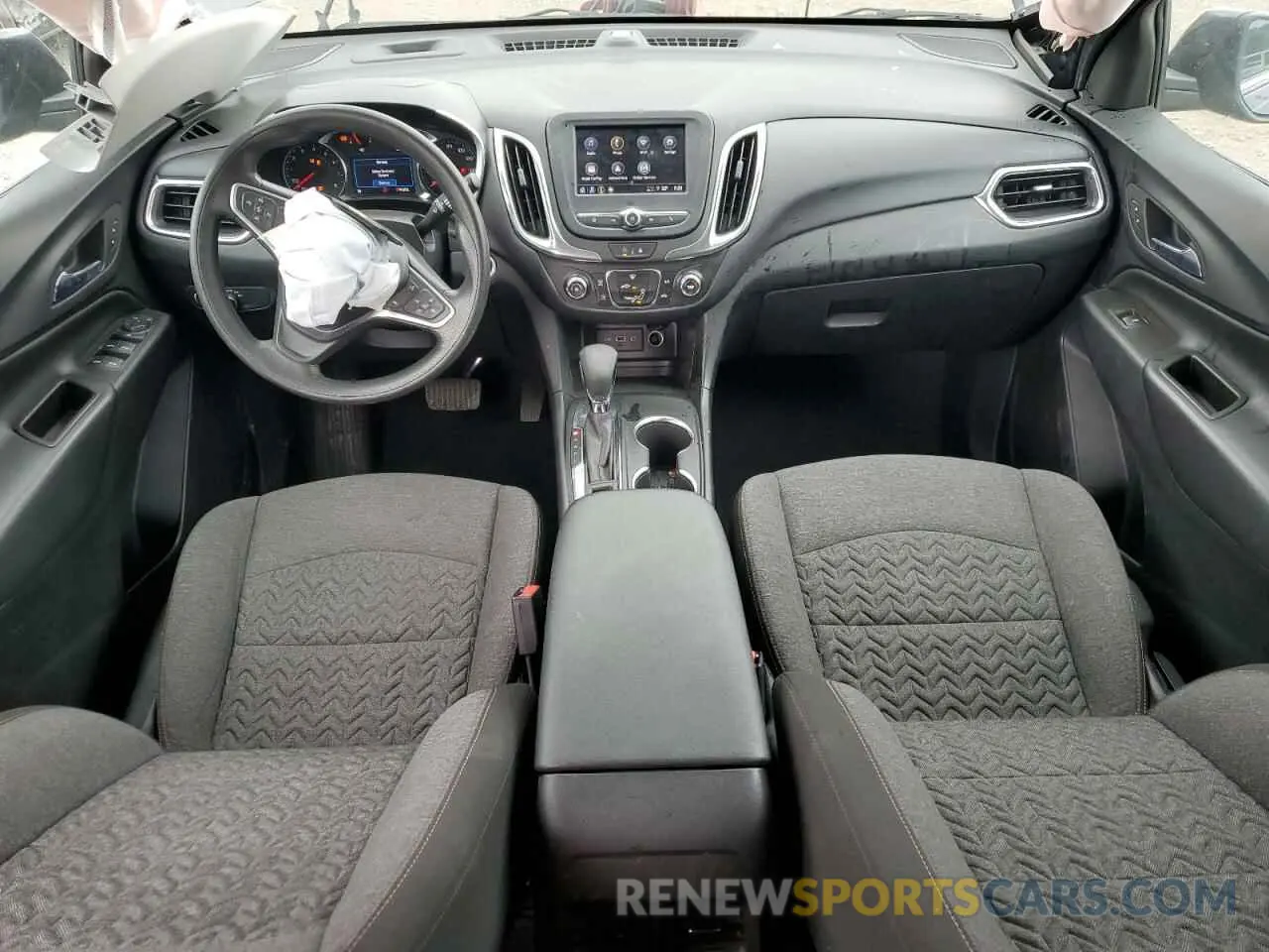 8 fotografías del automóvil dañado 3GNAXKEV7NS201191 CHEVROLET EQUINOX 2022