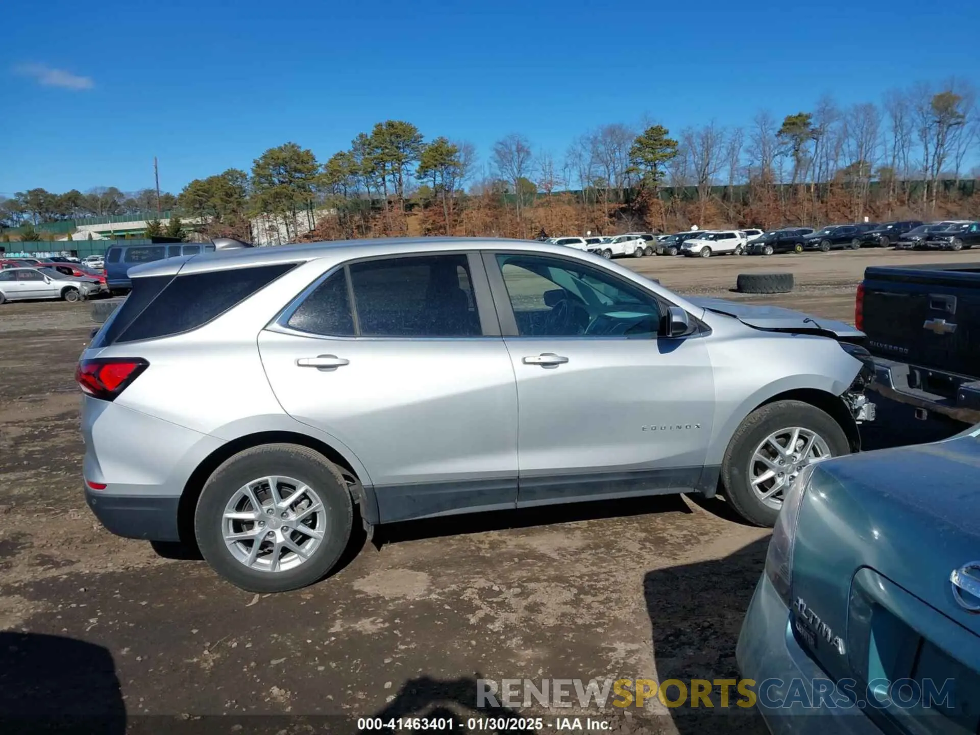 13 fotografías del automóvil dañado 3GNAXKEV8NL180586 CHEVROLET EQUINOX 2022