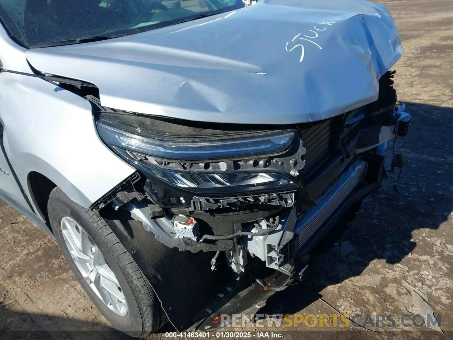 18 fotografías del automóvil dañado 3GNAXKEV8NL180586 CHEVROLET EQUINOX 2022