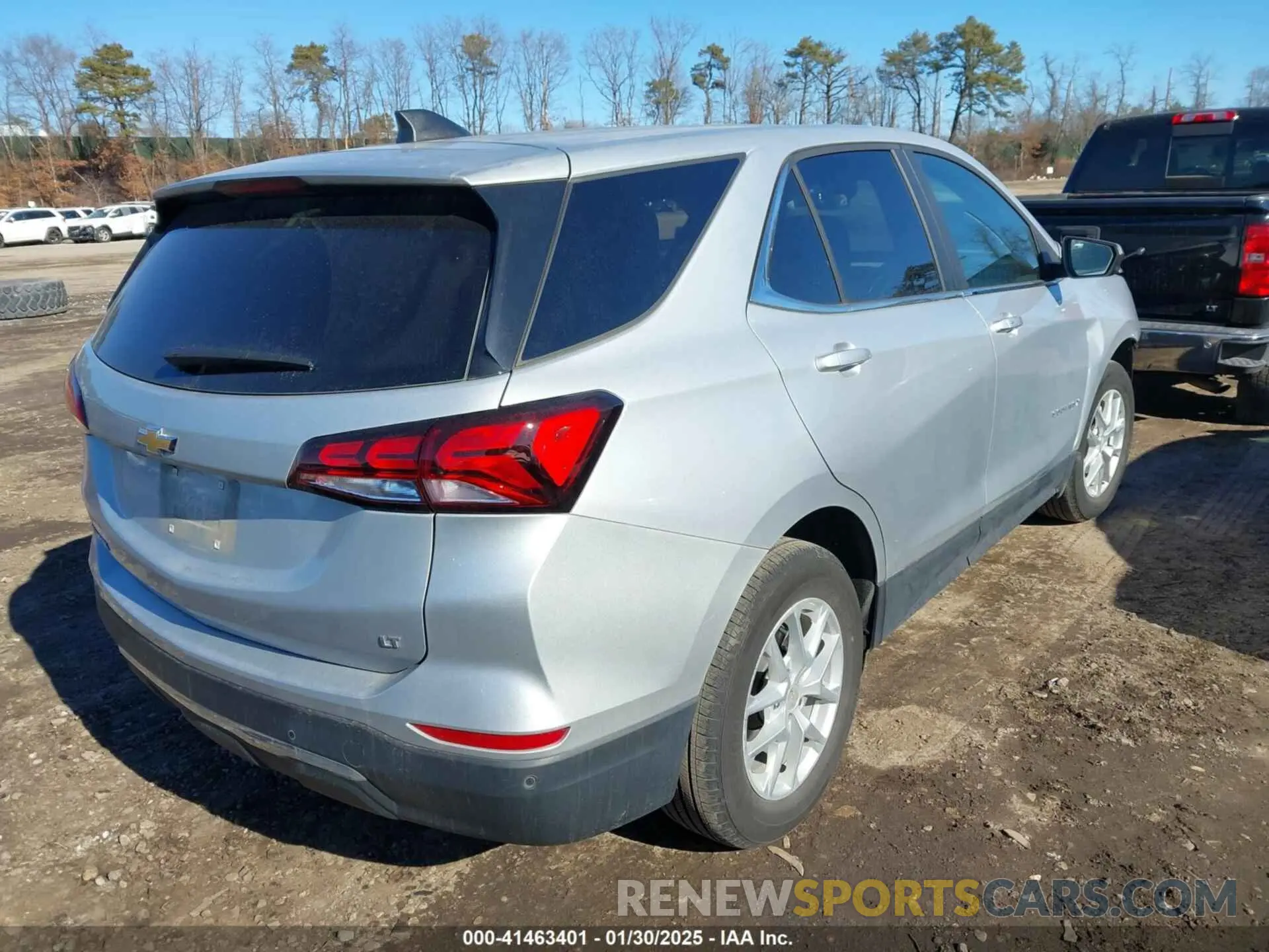 4 fotografías del automóvil dañado 3GNAXKEV8NL180586 CHEVROLET EQUINOX 2022