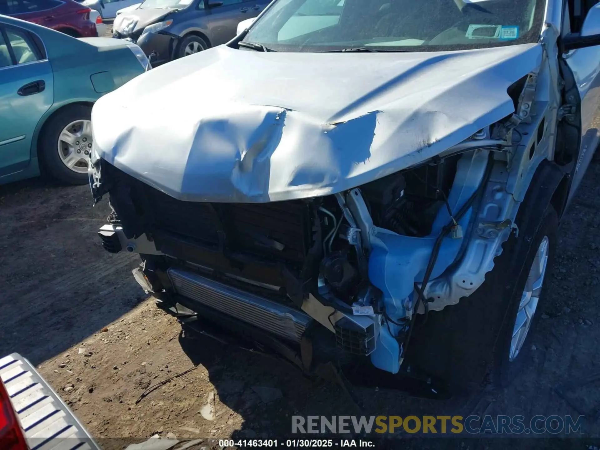 6 fotografías del automóvil dañado 3GNAXKEV8NL180586 CHEVROLET EQUINOX 2022