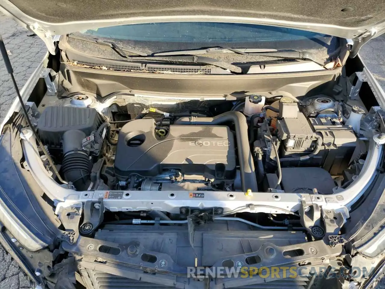 11 fotografías del automóvil dañado 3GNAXKEV8NL223842 CHEVROLET EQUINOX 2022