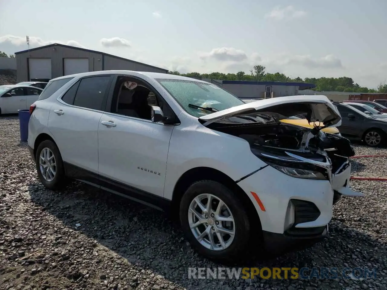 4 fotografías del automóvil dañado 3GNAXKEV8NL246585 CHEVROLET EQUINOX 2022