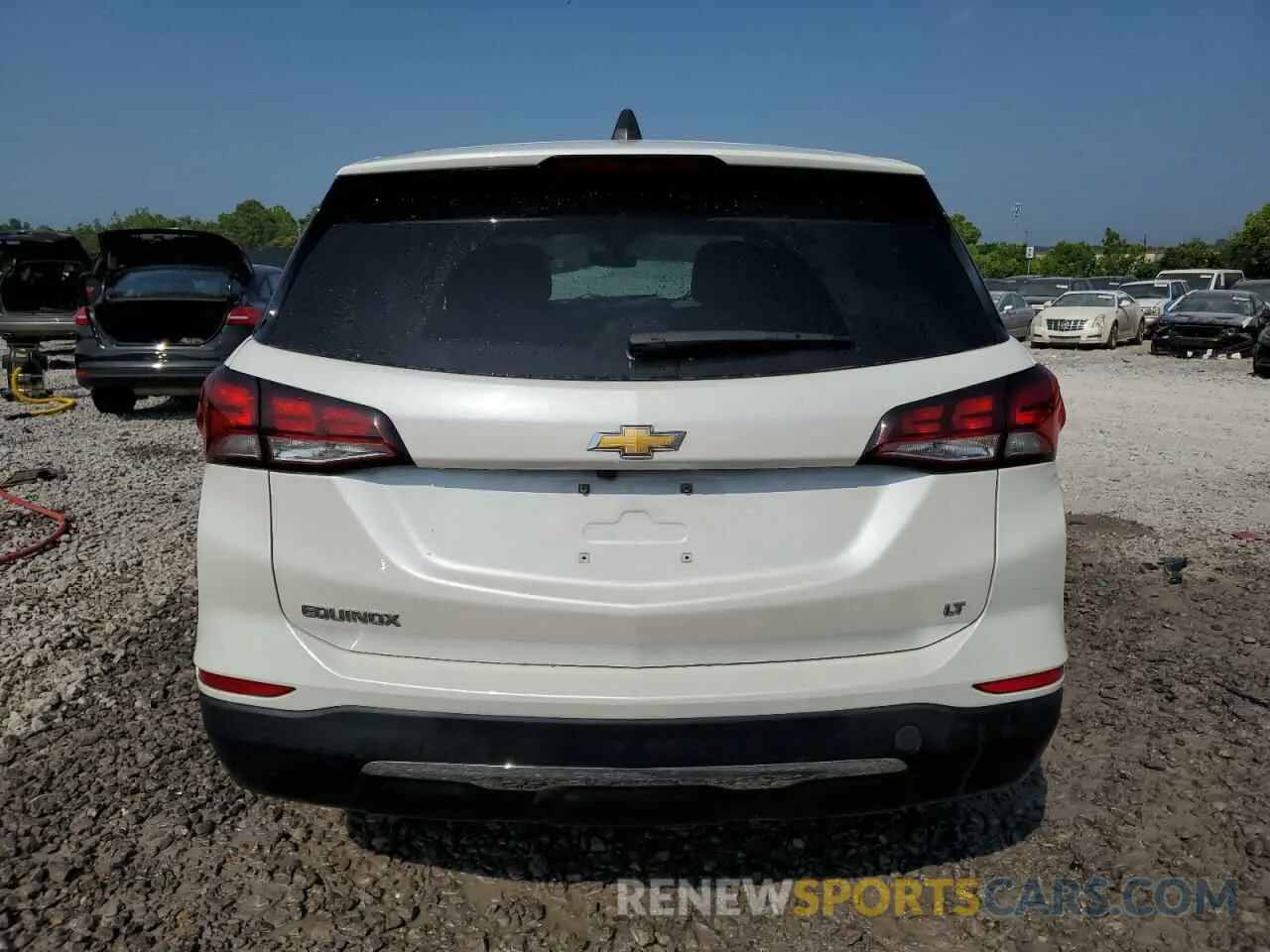 6 fotografías del automóvil dañado 3GNAXKEV8NL246585 CHEVROLET EQUINOX 2022