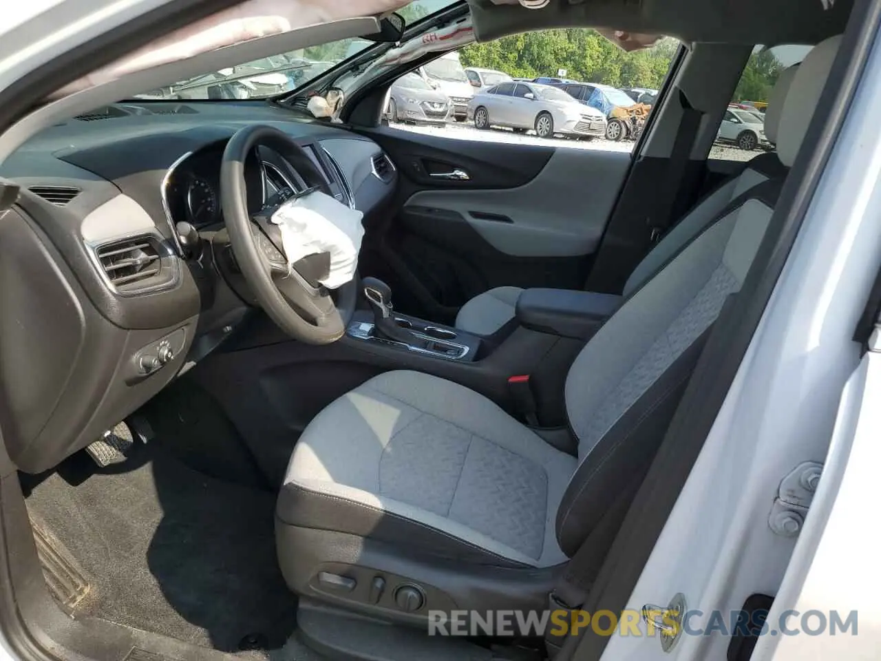 7 fotografías del automóvil dañado 3GNAXKEV8NL246585 CHEVROLET EQUINOX 2022