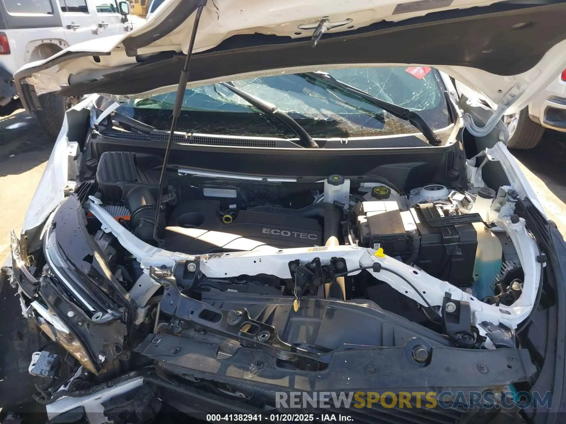 10 fotografías del automóvil dañado 3GNAXKEV8NL267551 CHEVROLET EQUINOX 2022