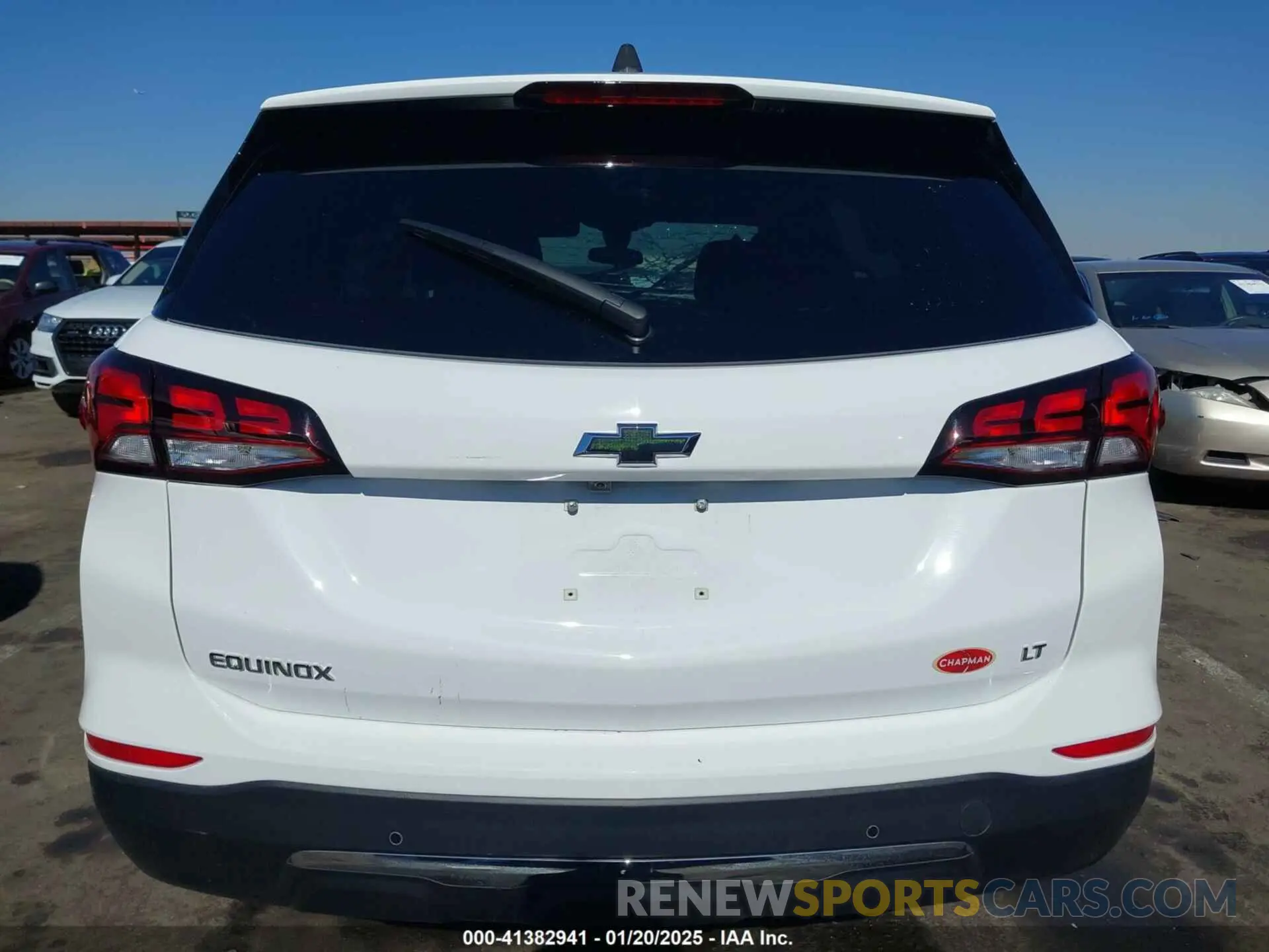 16 fotografías del automóvil dañado 3GNAXKEV8NL267551 CHEVROLET EQUINOX 2022