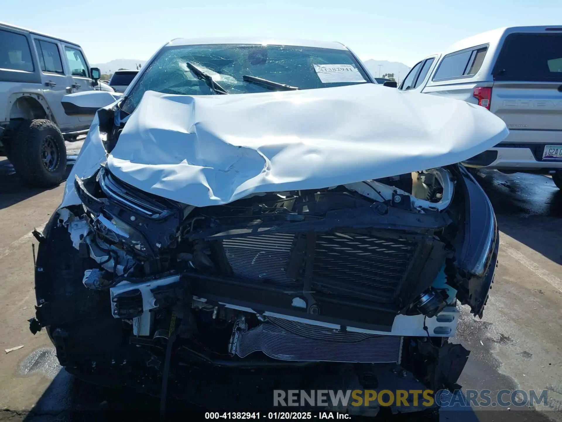6 fotografías del automóvil dañado 3GNAXKEV8NL267551 CHEVROLET EQUINOX 2022
