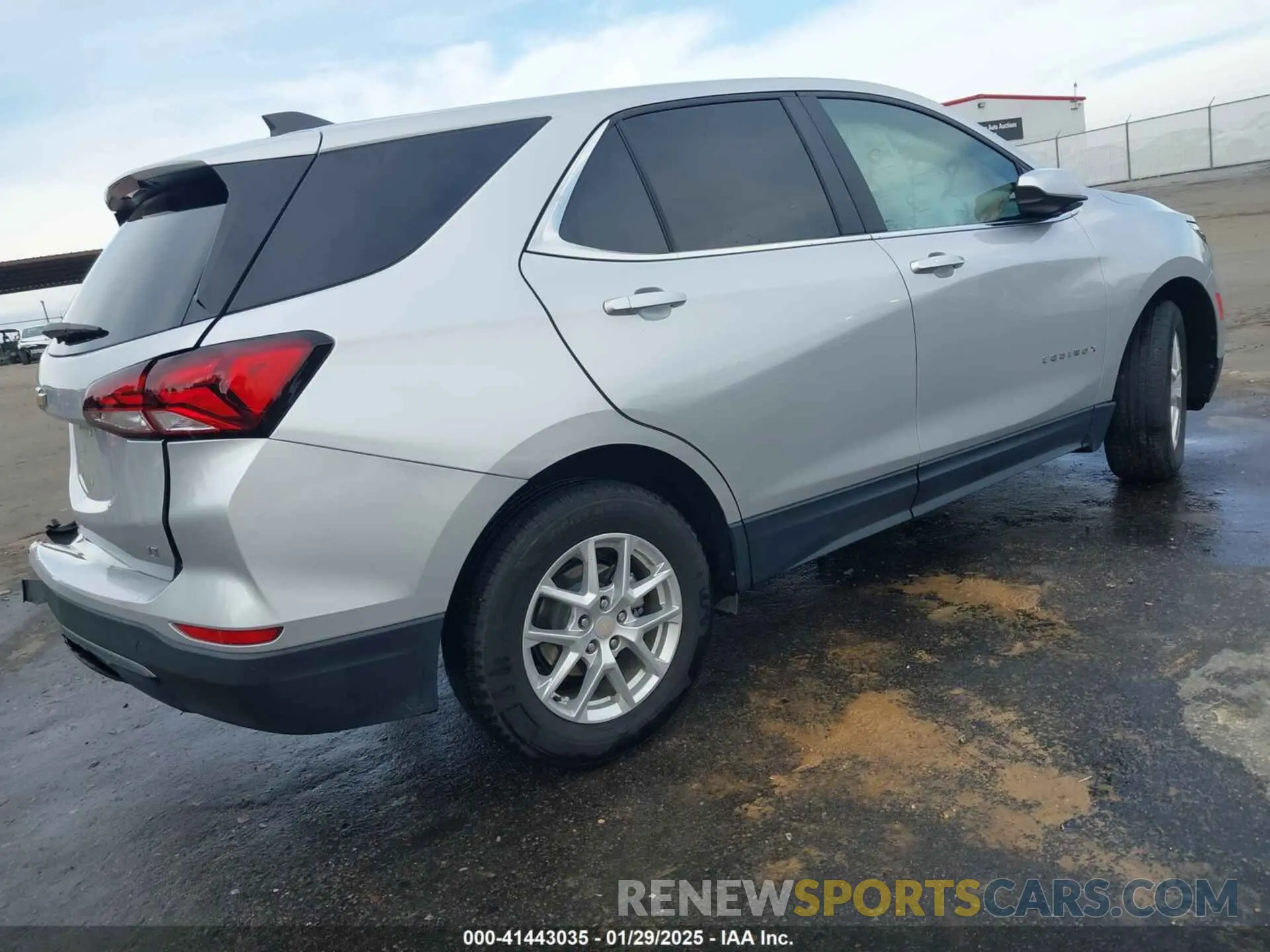 4 fotografías del automóvil dañado 3GNAXKEV8NS174437 CHEVROLET EQUINOX 2022