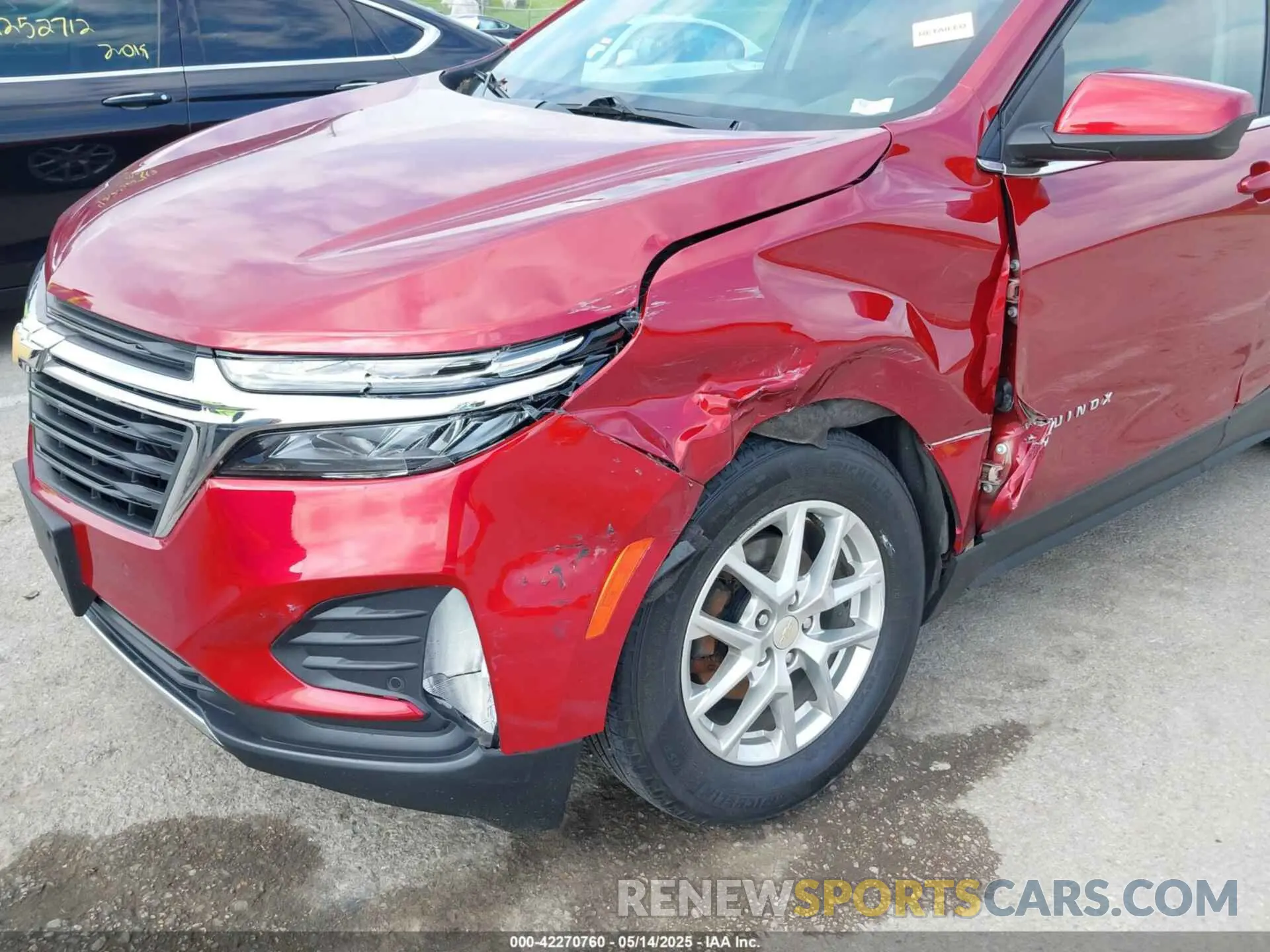 18 fotografías del automóvil dañado 3GNAXKEV8NS179184 CHEVROLET EQUINOX 2022
