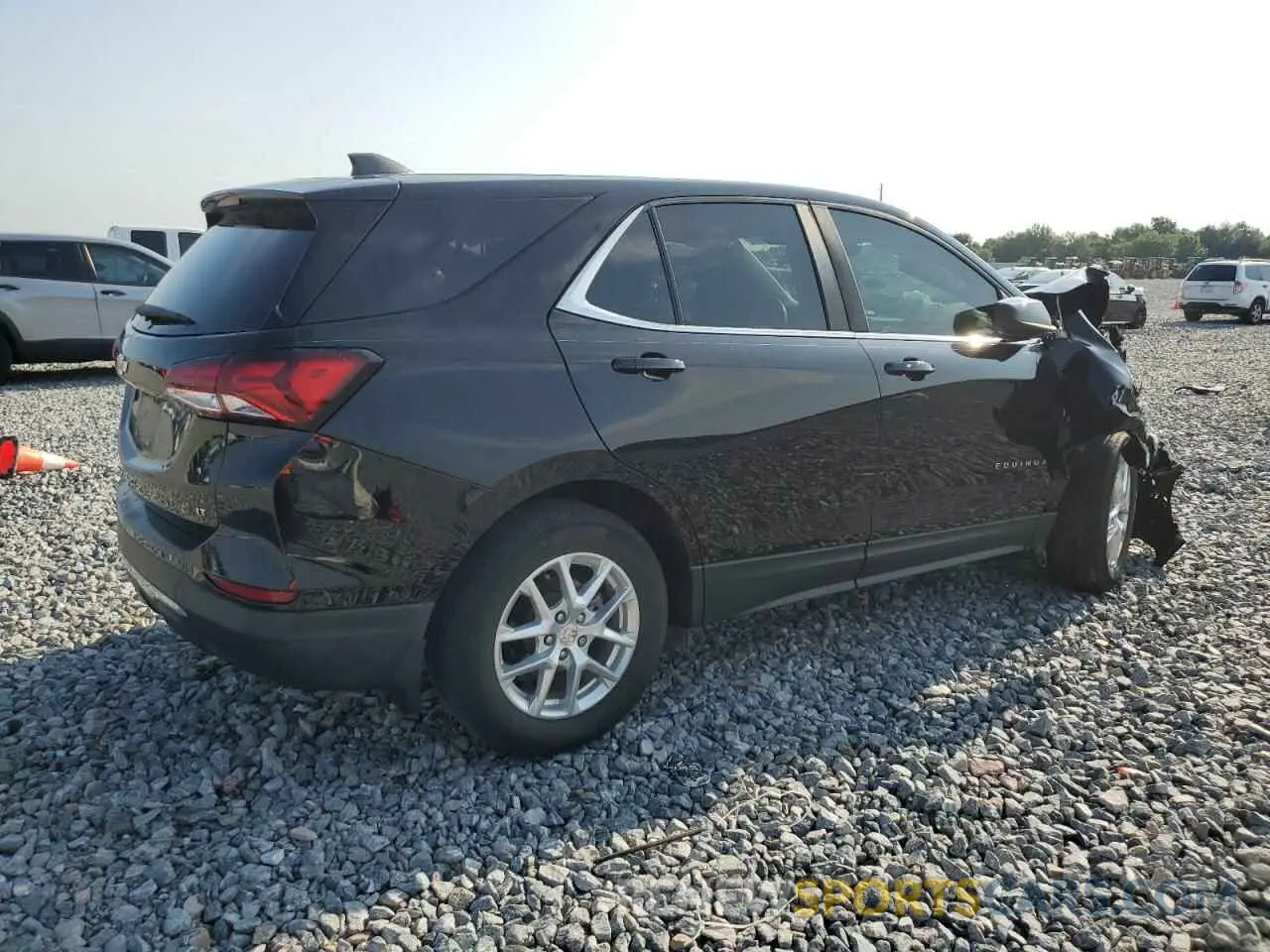 3 fotografías del automóvil dañado 3GNAXKEV9NL120459 CHEVROLET EQUINOX 2022