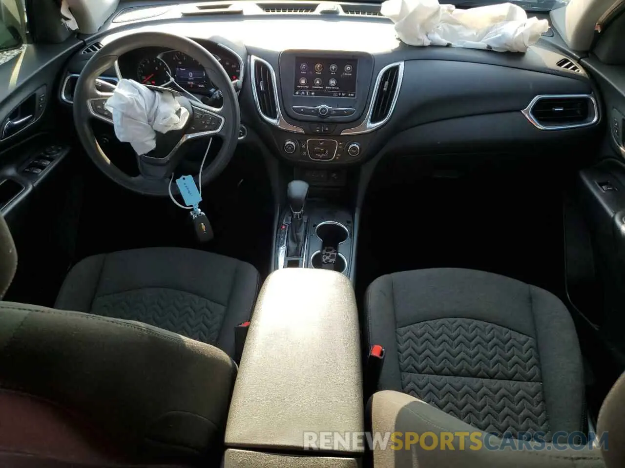 8 fotografías del automóvil dañado 3GNAXKEV9NL120459 CHEVROLET EQUINOX 2022
