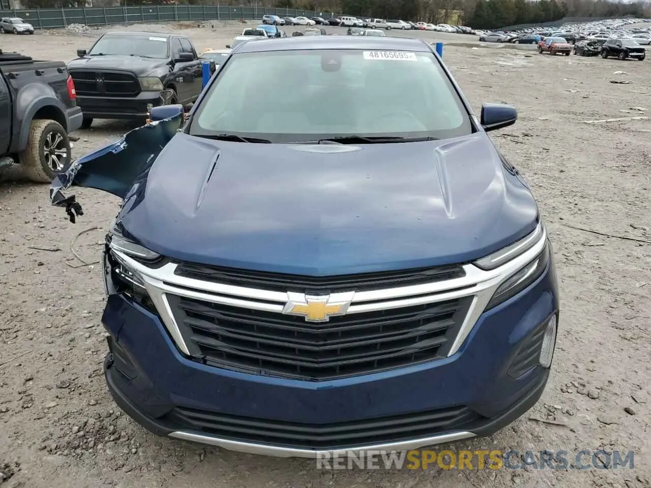 5 fotografías del automóvil dañado 3GNAXKEV9NL193394 CHEVROLET EQUINOX 2022