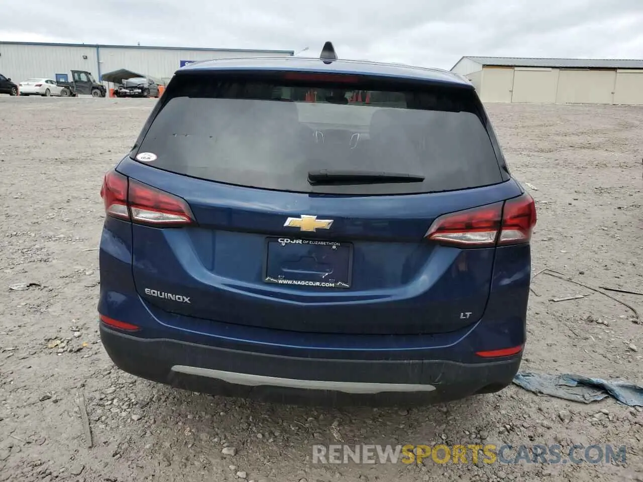 6 fotografías del automóvil dañado 3GNAXKEV9NL193394 CHEVROLET EQUINOX 2022