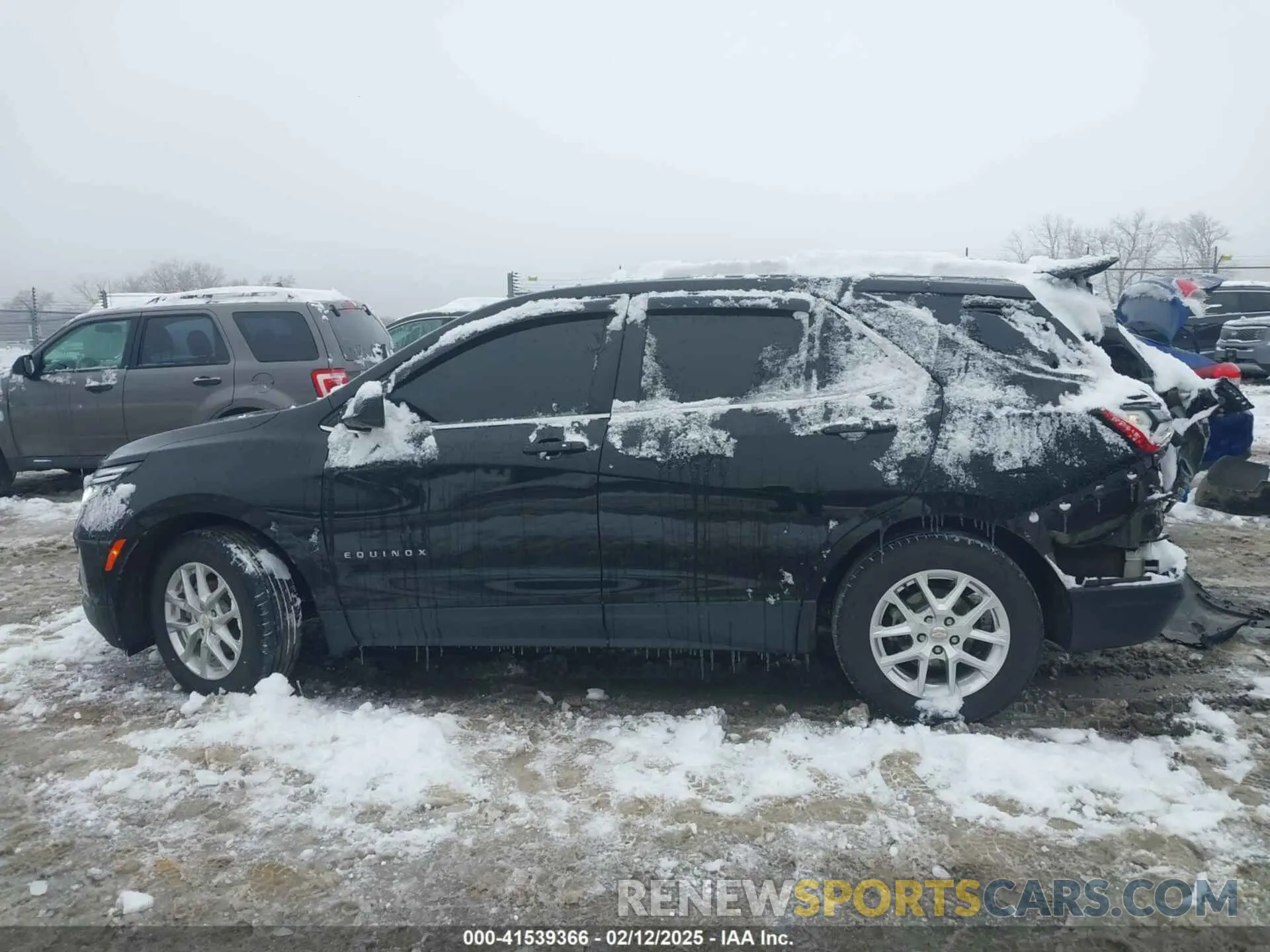 15 fotografías del automóvil dañado 3GNAXKEV9NL209447 CHEVROLET EQUINOX 2022