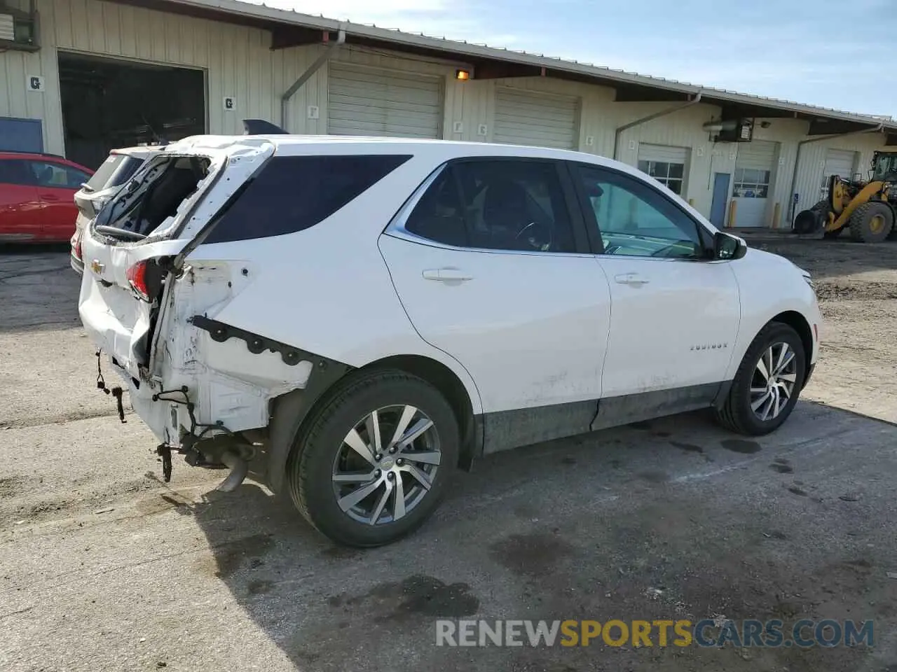 3 fotografías del automóvil dañado 3GNAXKEV9NL210453 CHEVROLET EQUINOX 2022