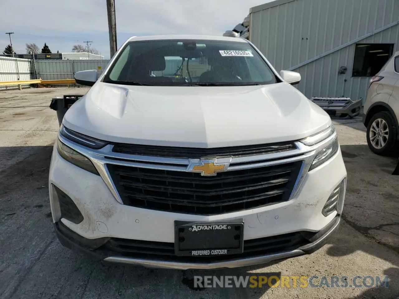 5 fotografías del automóvil dañado 3GNAXKEV9NL210453 CHEVROLET EQUINOX 2022