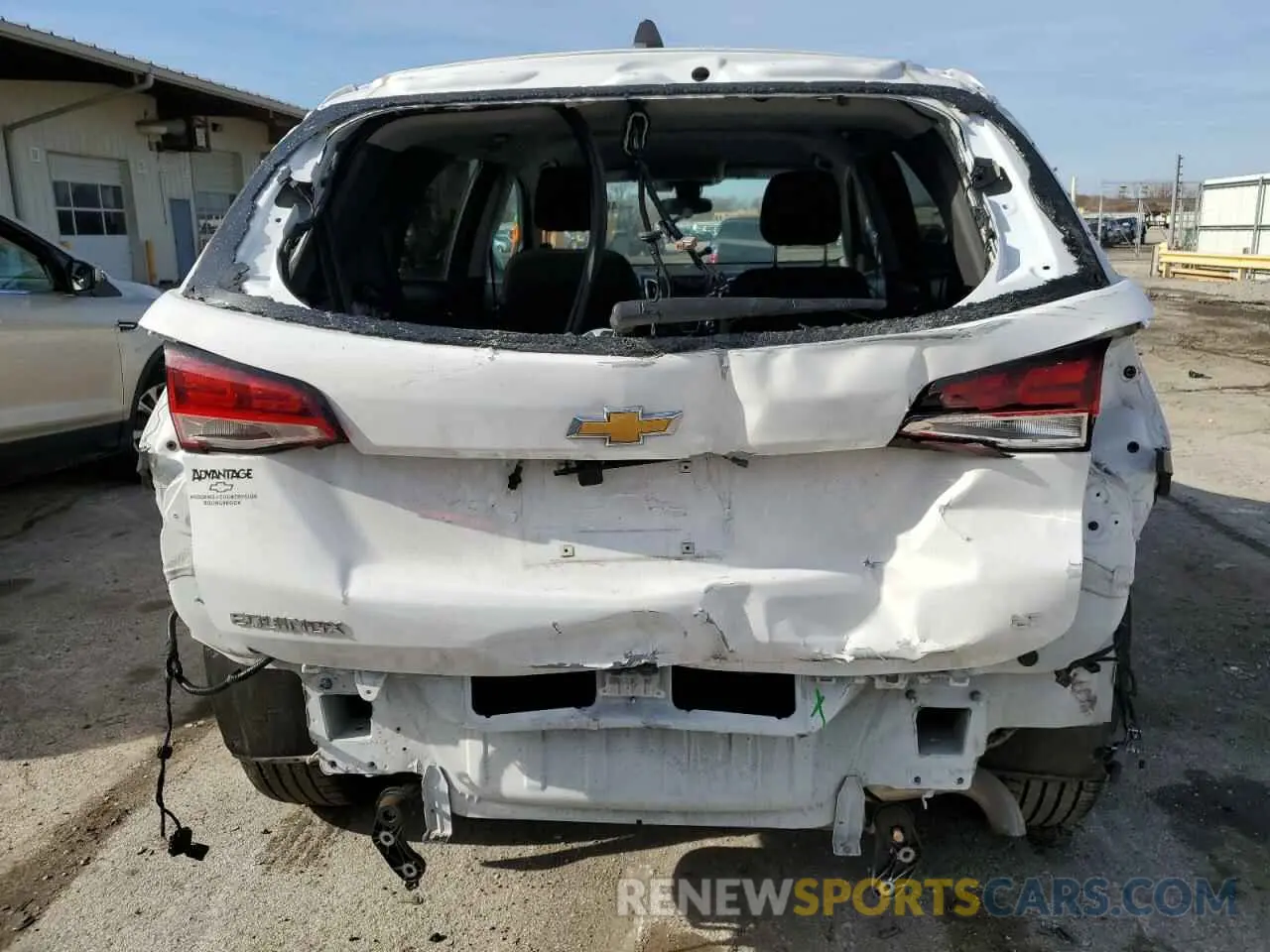 6 fotografías del automóvil dañado 3GNAXKEV9NL210453 CHEVROLET EQUINOX 2022
