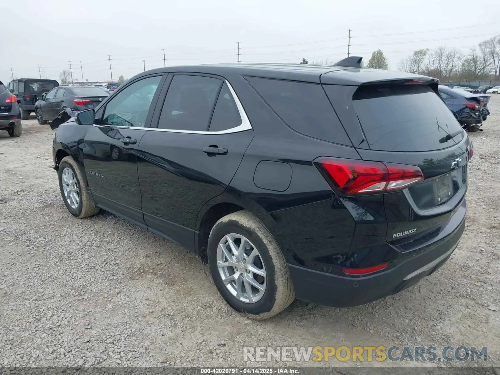 14 fotografías del automóvil dañado 3GNAXKEVXNL100804 CHEVROLET EQUINOX 2022