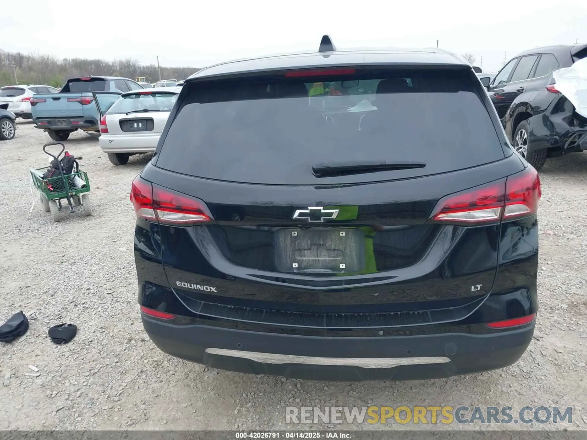 16 fotografías del automóvil dañado 3GNAXKEVXNL100804 CHEVROLET EQUINOX 2022