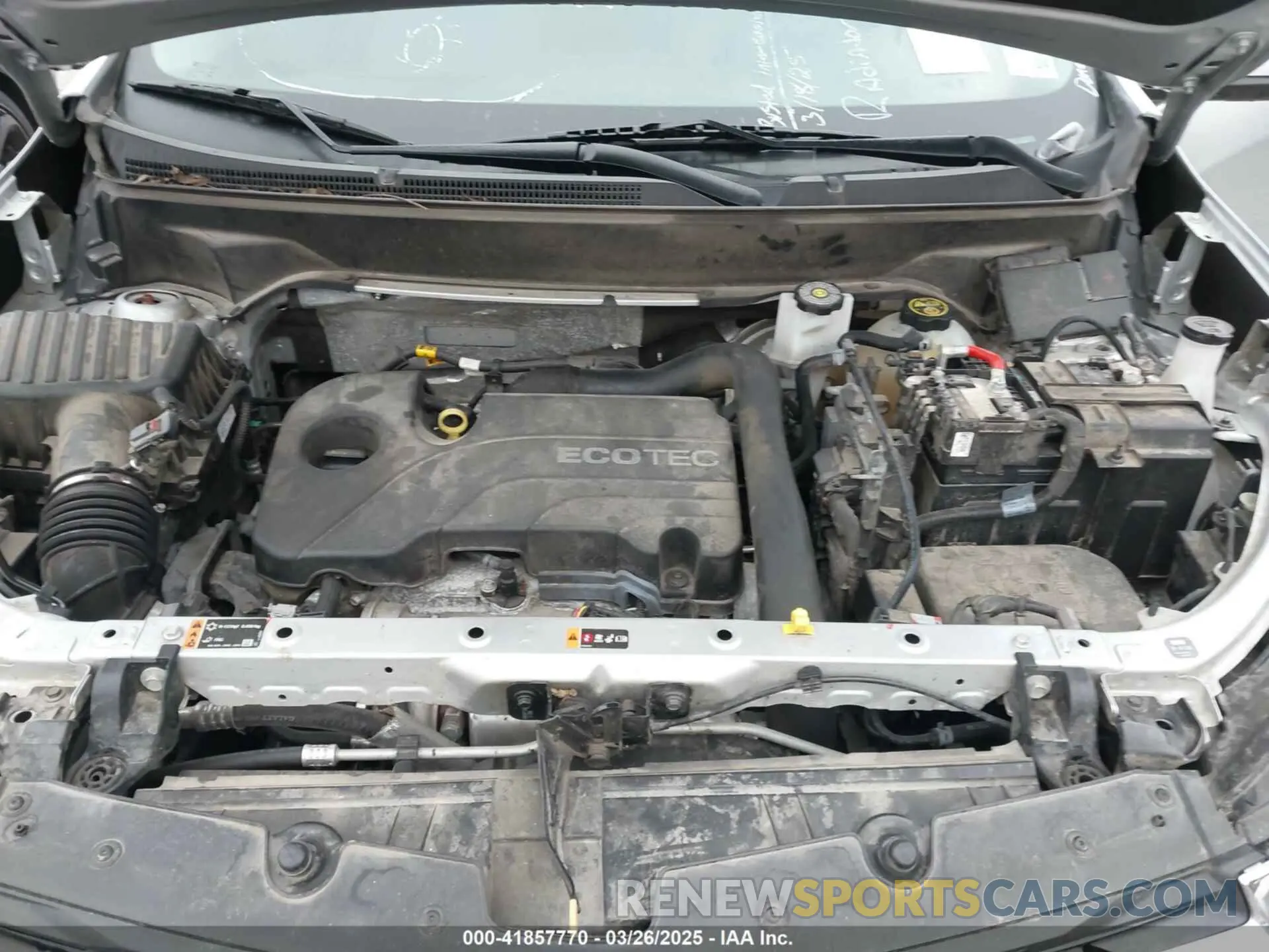 10 fotografías del automóvil dañado 3GNAXKEVXNL177320 CHEVROLET EQUINOX 2022