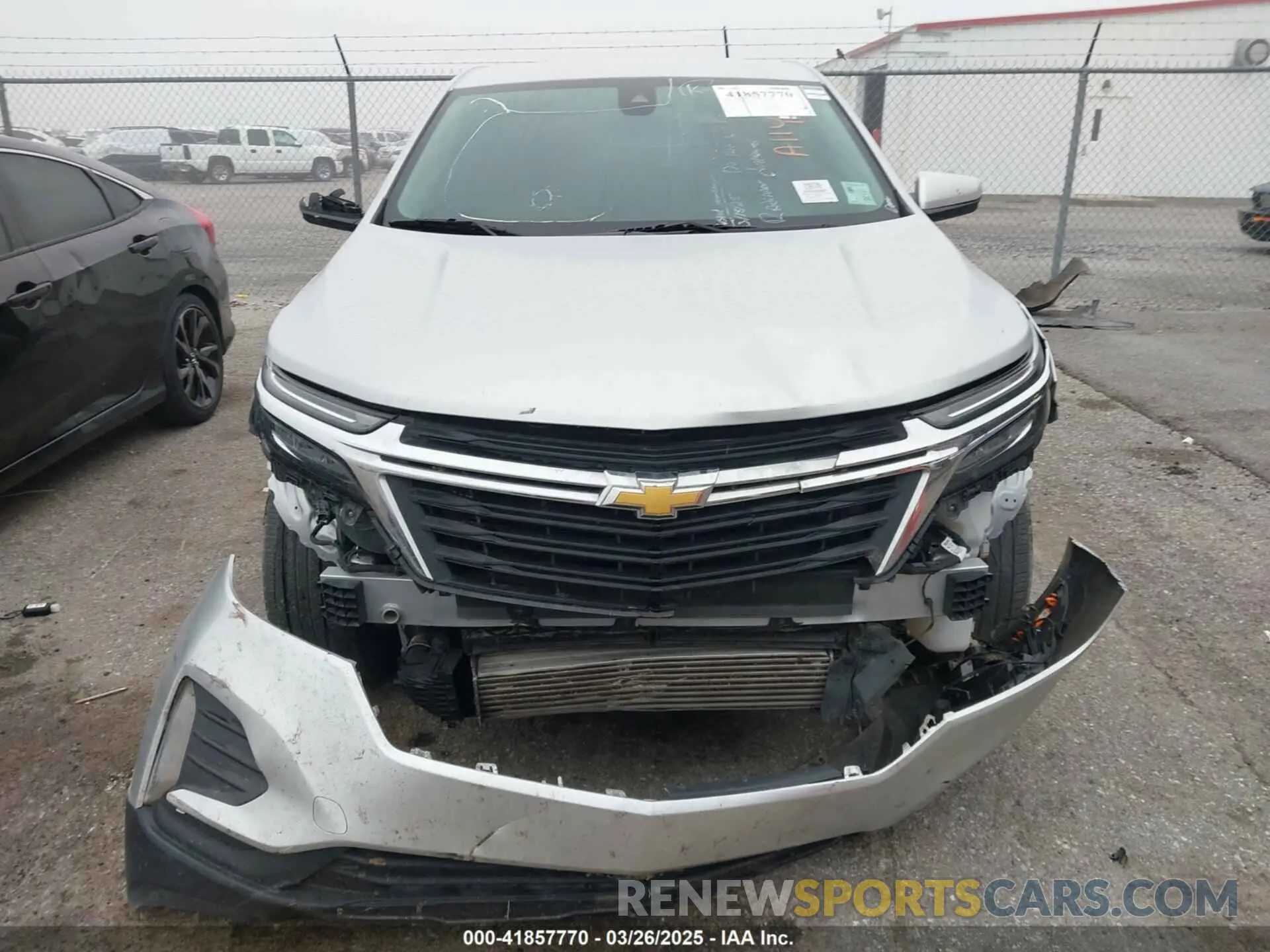 12 fotografías del automóvil dañado 3GNAXKEVXNL177320 CHEVROLET EQUINOX 2022
