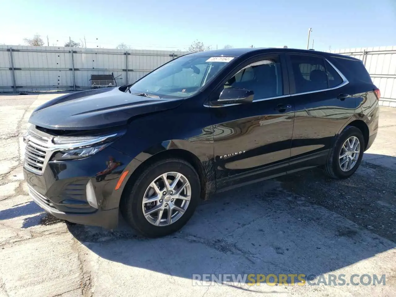 1 fotografías del automóvil dañado 3GNAXKEVXNL216374 CHEVROLET EQUINOX 2022