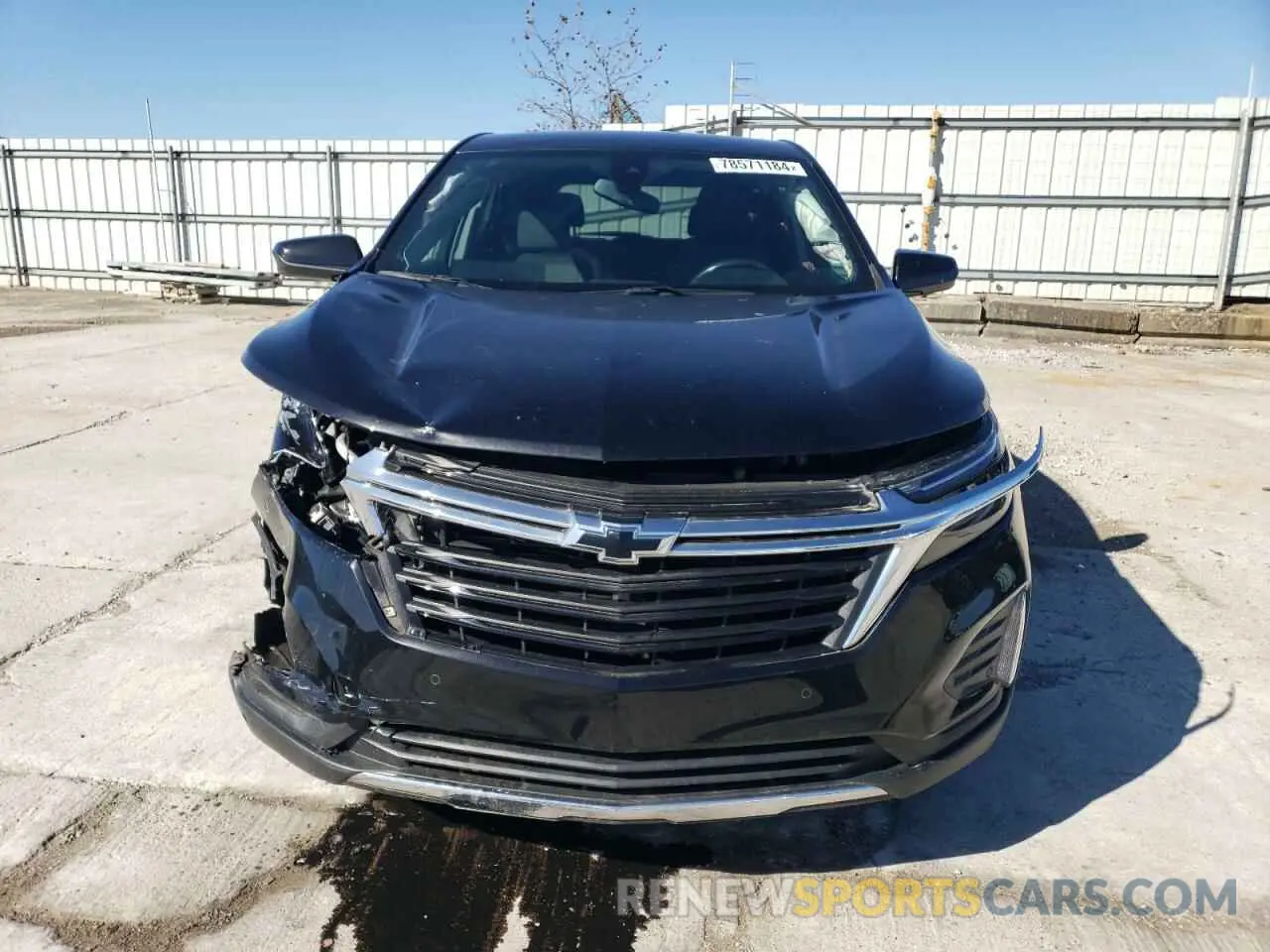 5 fotografías del automóvil dañado 3GNAXKEVXNL216374 CHEVROLET EQUINOX 2022