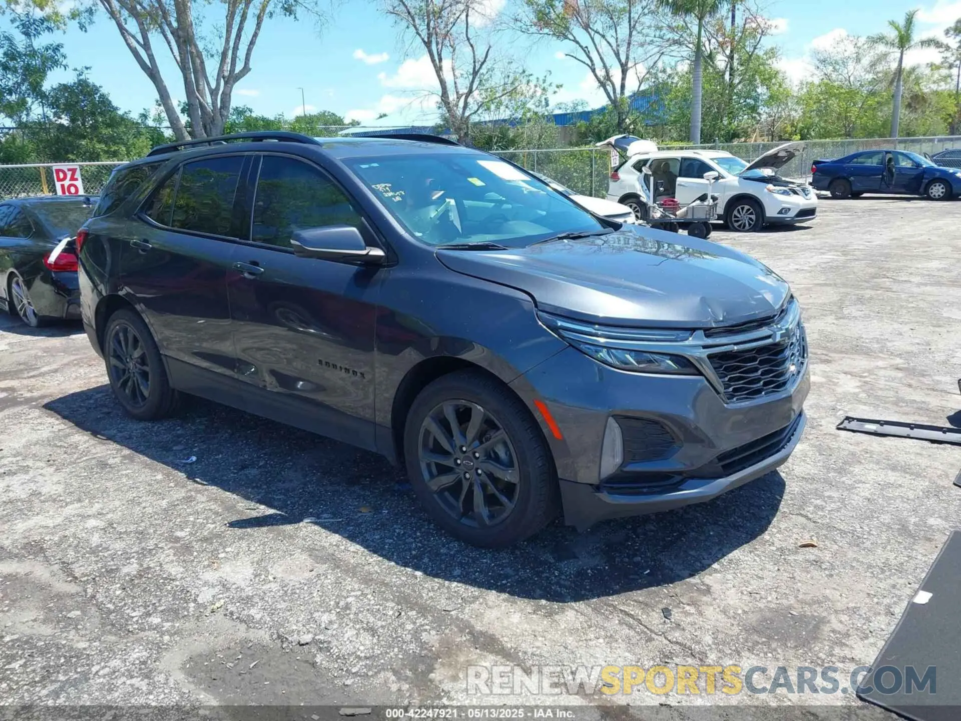 1 fotografías del automóvil dañado 3GNAXMEV0NS105933 CHEVROLET EQUINOX 2022