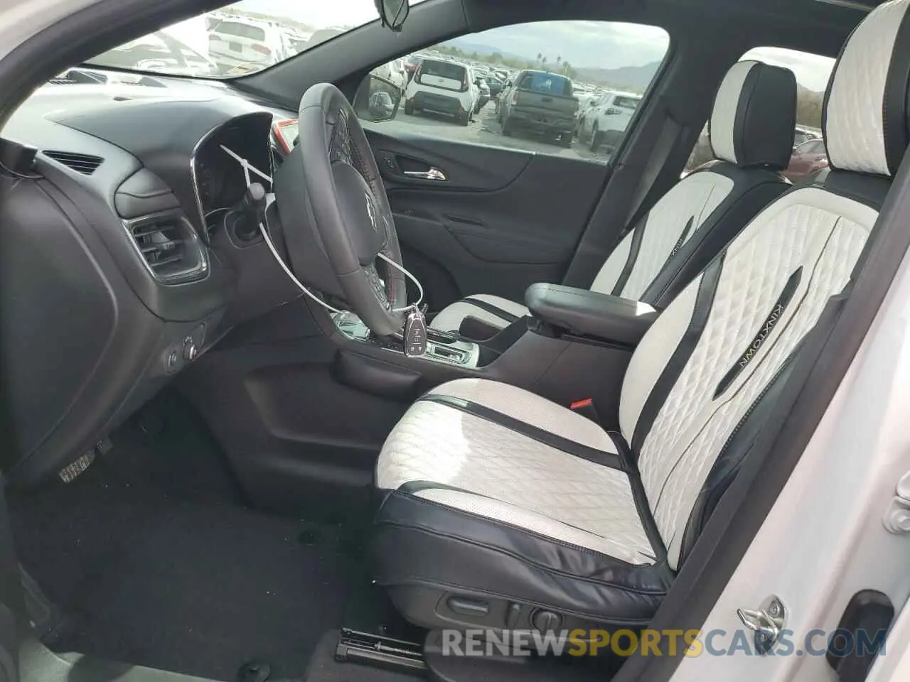 7 fotografías del automóvil dañado 3GNAXMEV0NS186609 CHEVROLET EQUINOX 2022