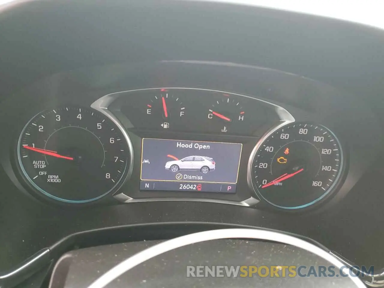 9 fotografías del automóvil dañado 3GNAXMEV0NS186609 CHEVROLET EQUINOX 2022
