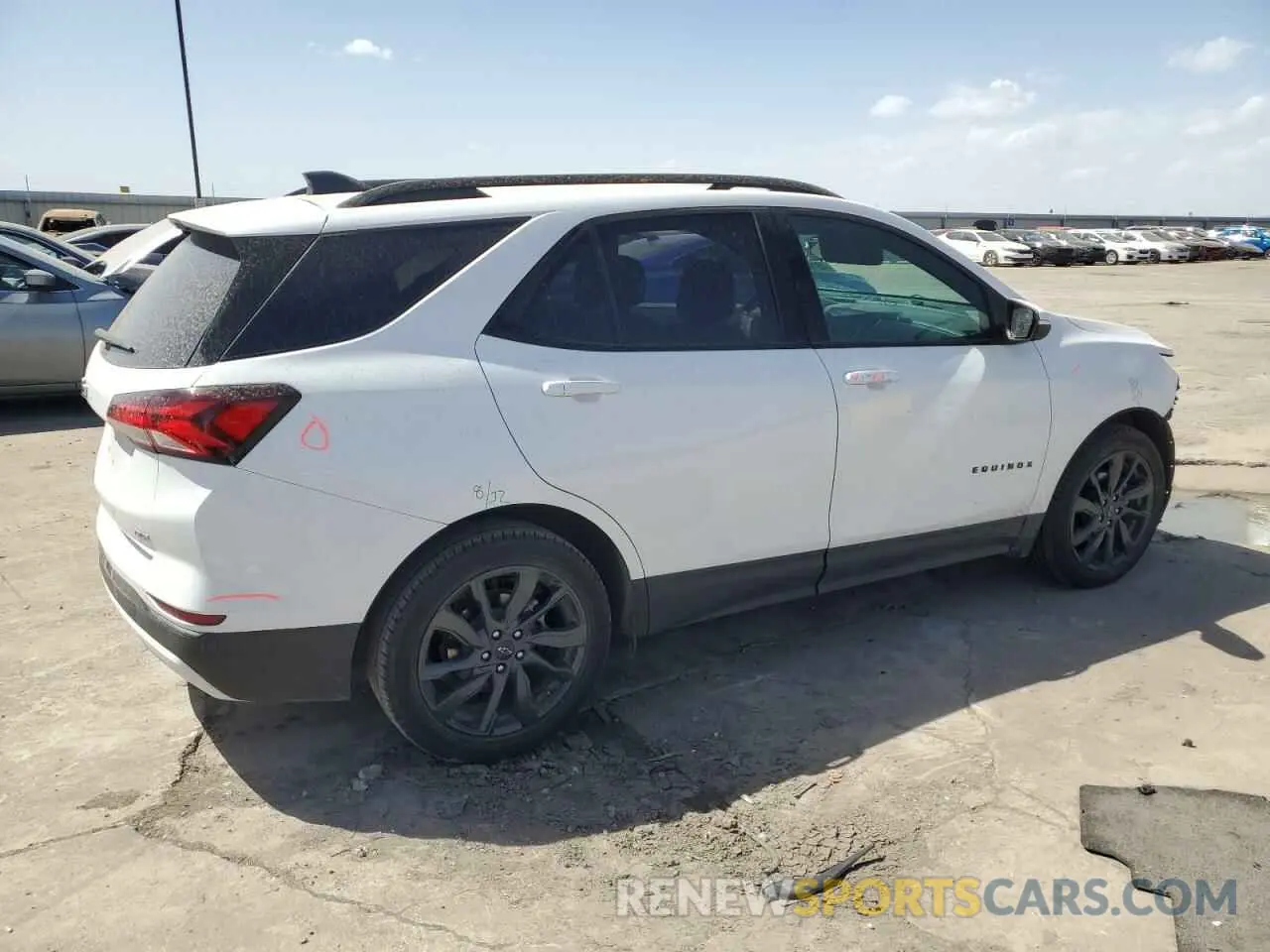 3 fotografías del automóvil dañado 3GNAXMEV0NS200363 CHEVROLET EQUINOX 2022