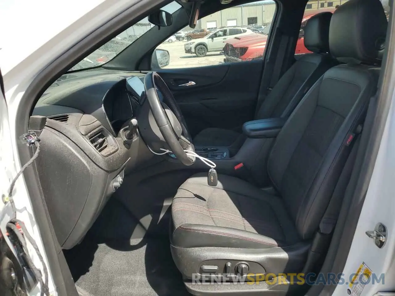 7 fotografías del automóvil dañado 3GNAXMEV0NS200363 CHEVROLET EQUINOX 2022